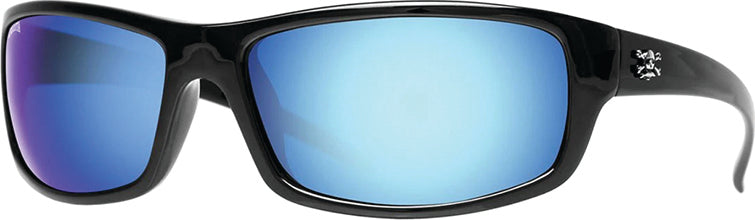 Calcutta Plrzd Prowler Sunglass Black/Blue Mirror