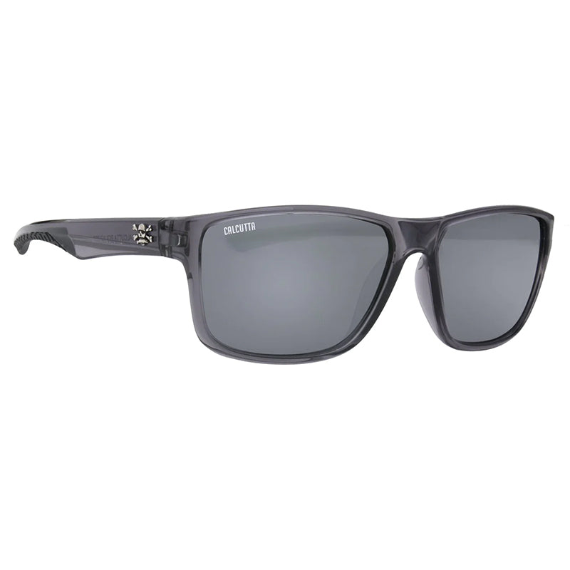 Calcutta Polorized Core Sunglasse Crystal Black/White Mirr