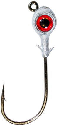 Z-Man Redfish Eye Jig Head 1/8Oz 3Pk Red