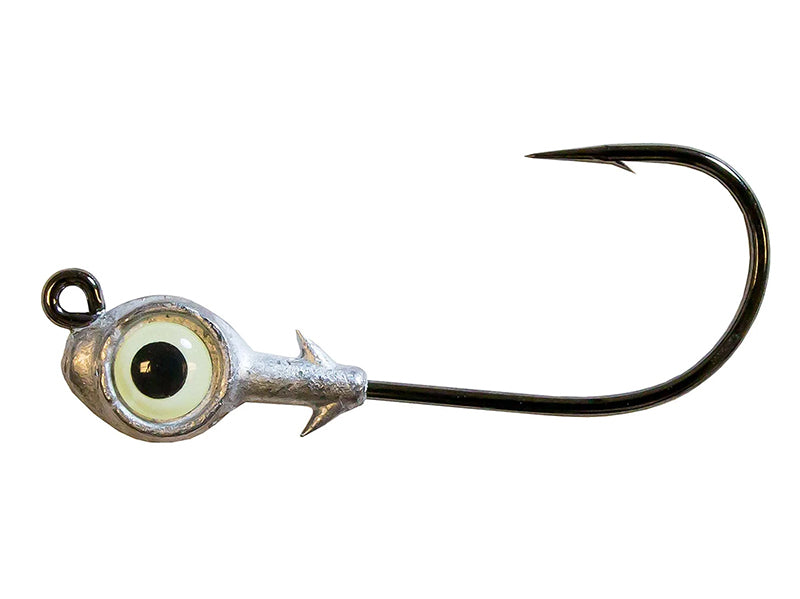 Z-Man Redfish Eye Jig Head 3/8Oz Glow 3Pk