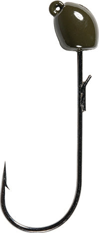 Z-Man Smh Jig Head 1/4Oz 3Pk Green Pumpkin