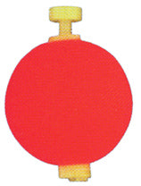 Comal Round Snap On Foam Float 2In Red 50Bg