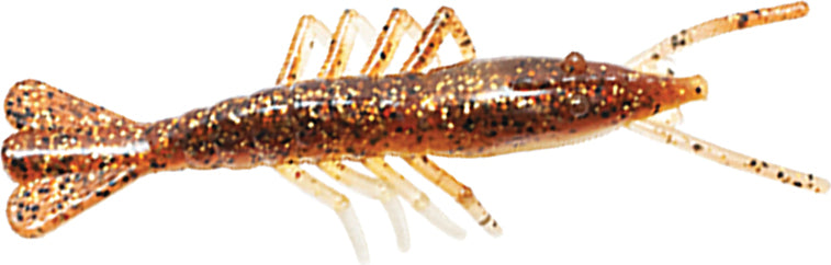 Z-Man Scented Shrimpz 3In 5Pk Rootbeer/Gold