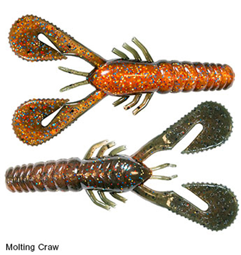 Z-Man Turbo Crawz 4In 6Pk Molting Craw