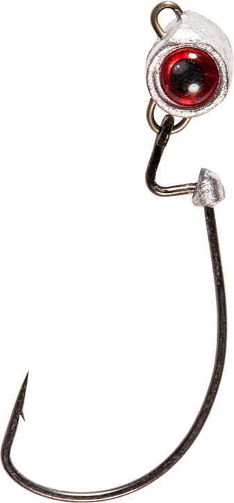 Z-Man Texas Eye Finesse Jighd 1/8Oz 3Pk Red