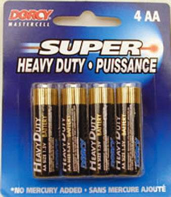 Dorcy Mastercell Hd Batteries Aa 4Pk