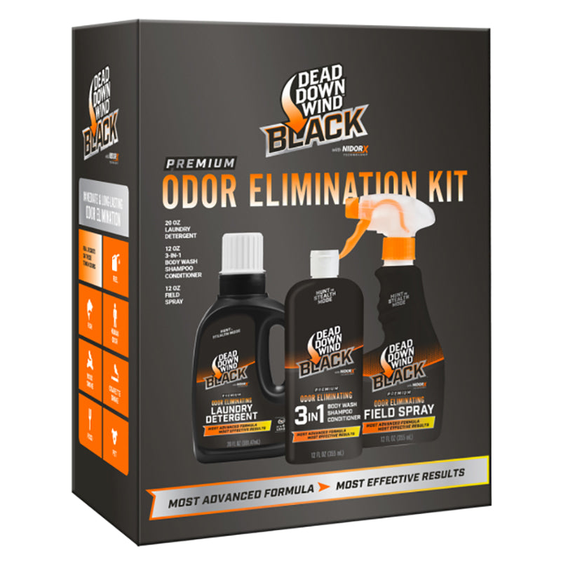 Dead Down Wind Black Premium Kit 3Pc