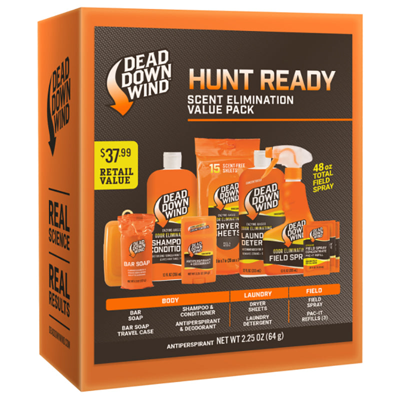 Dead Down Wind Hunt Ready Kit 10Pc