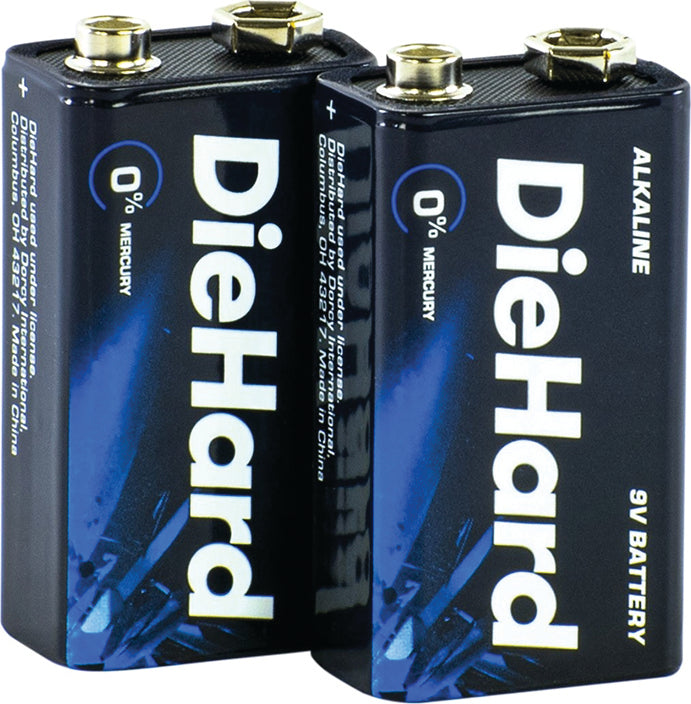 Dorcy Alkaline Batteries 9V 2Pk