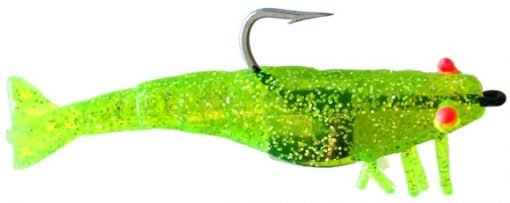 DOA Small Shrimp 2.75In 6Pk Chart/Silver