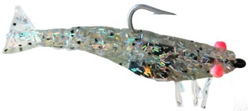 DOA Small Shrimp 2.75In 6Pk Clear Holo