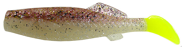 Deadly Dudley Baychovey Minnow 3In 8Pk Fools Gld/Cht Tl