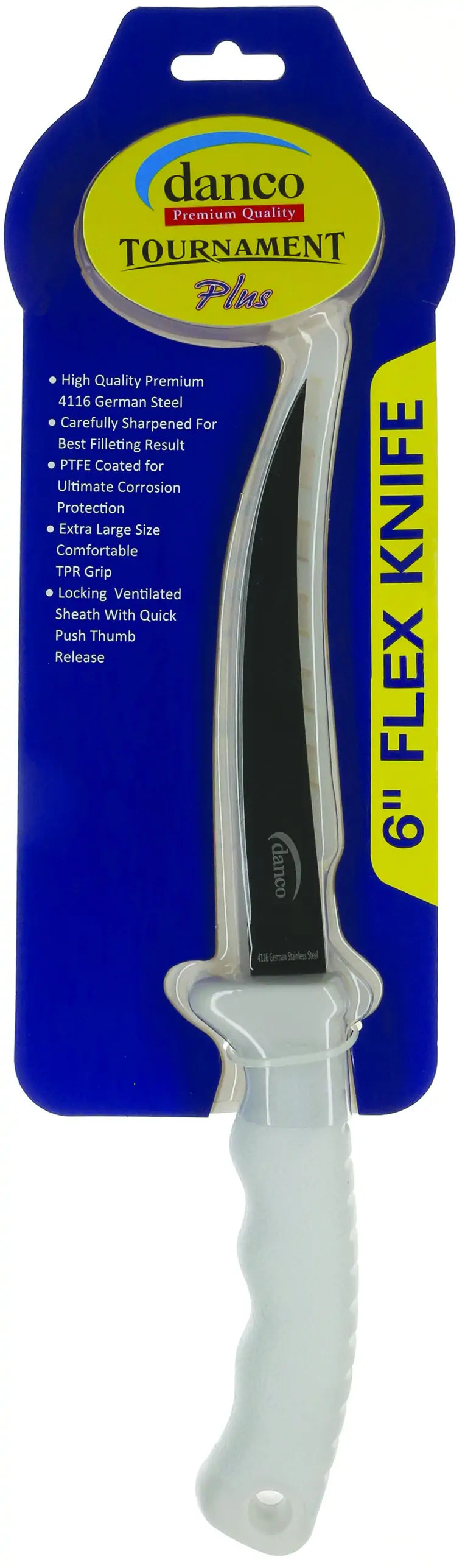 Danco Tournament Fillet Knife 6In W/Sheath