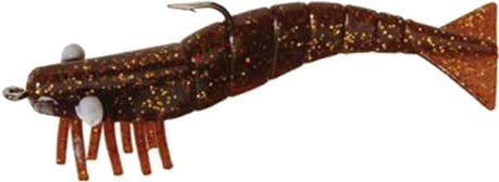DOA Shrimp Spare Parts 9Pk 3In Rootbeer Gld Glt