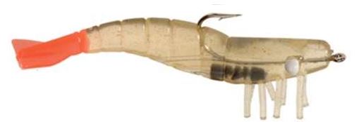 DOA Original Shrimp 3.5In 3Pk Clear/Fire Tl