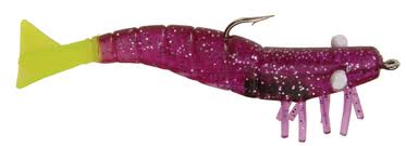 DOA Original Shrimp 3.5In 3Pk Purple/Chat Tl
