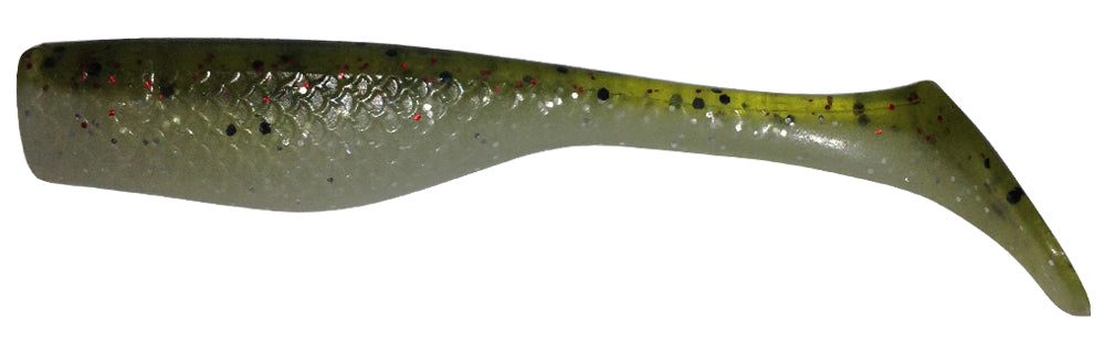 Matrix Original Shad 3In 8Pk Green Hornet
