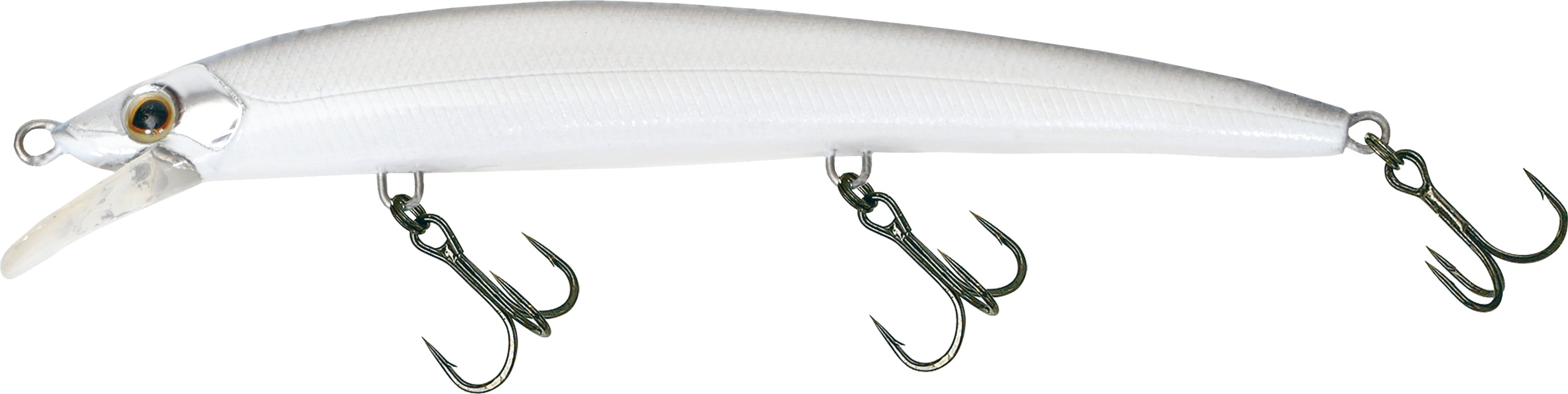 Duckett Bd 110 Suspend Jerkbait 4.5In 5/16Oz Grey Albino