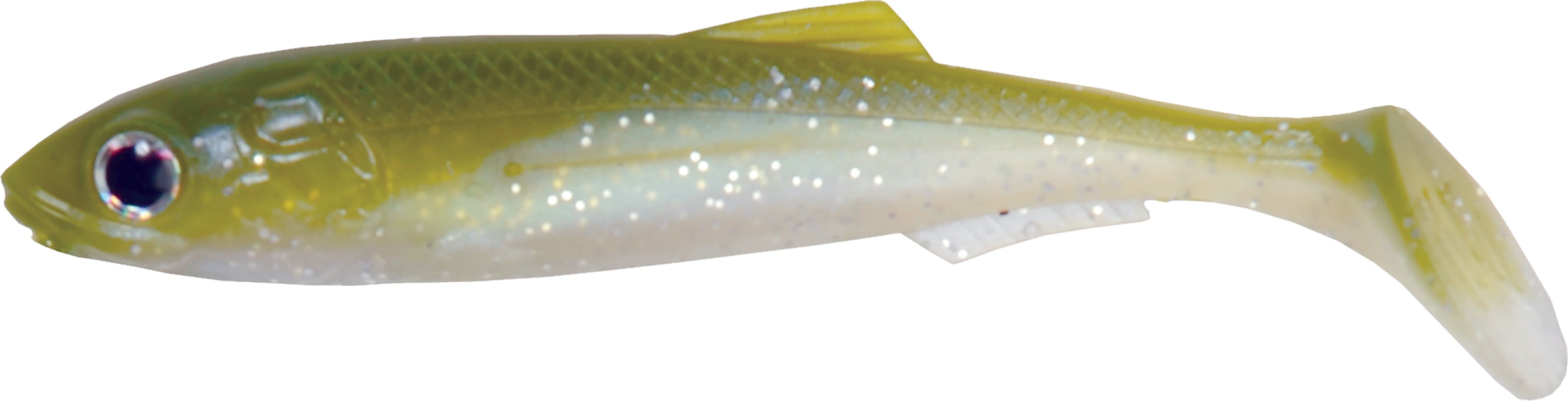 Duckett Bd Real Thing Shad 4.5In 4Pk Olive