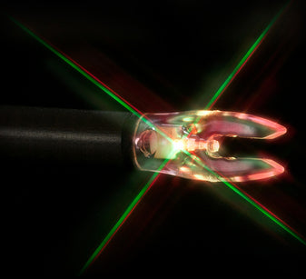 Nockturnal Universal Nock Red/Green 3Pk