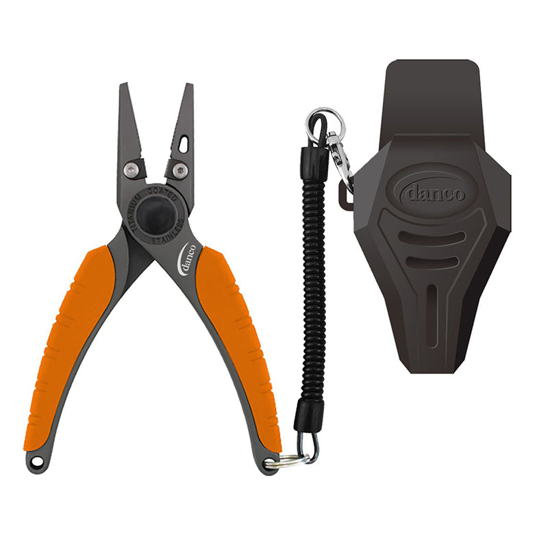 Danco Doughboy Pliers 6.5In Orange Ss W/Sheath