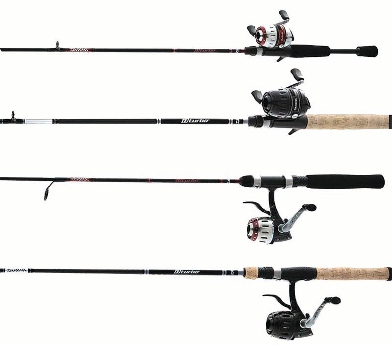 Daiwa D-Turbo Pmc Combo Underspin 6Ft 6In M 2Pc