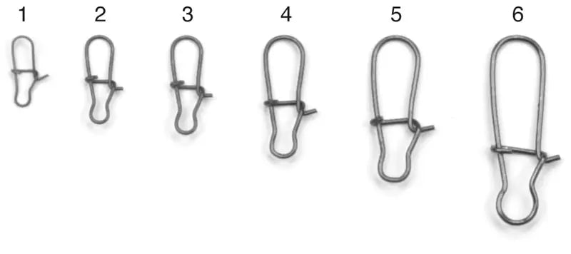 Eagle Claw Dual Lock Snap Nickel