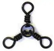 Eagle Claw 3-Way Swivel Black