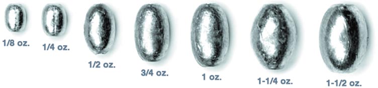 Eagle Claw Egg Sinker 1.25Oz 2Pk