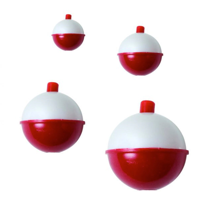 Eagle Claw Plastic Bobber Snap Flt Assortment Rw 12Pk