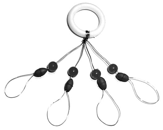 Eagle Claw Bobber Stopper Large 8-12# 10Pk 12Bg