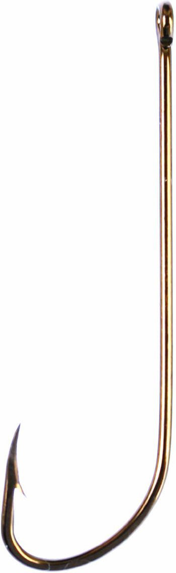 Eagle Claw Long Shank Hook Bronze Sz8 10Pk