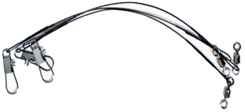 Eagle Claw Steel Leader Black 6In 20# 3Pk