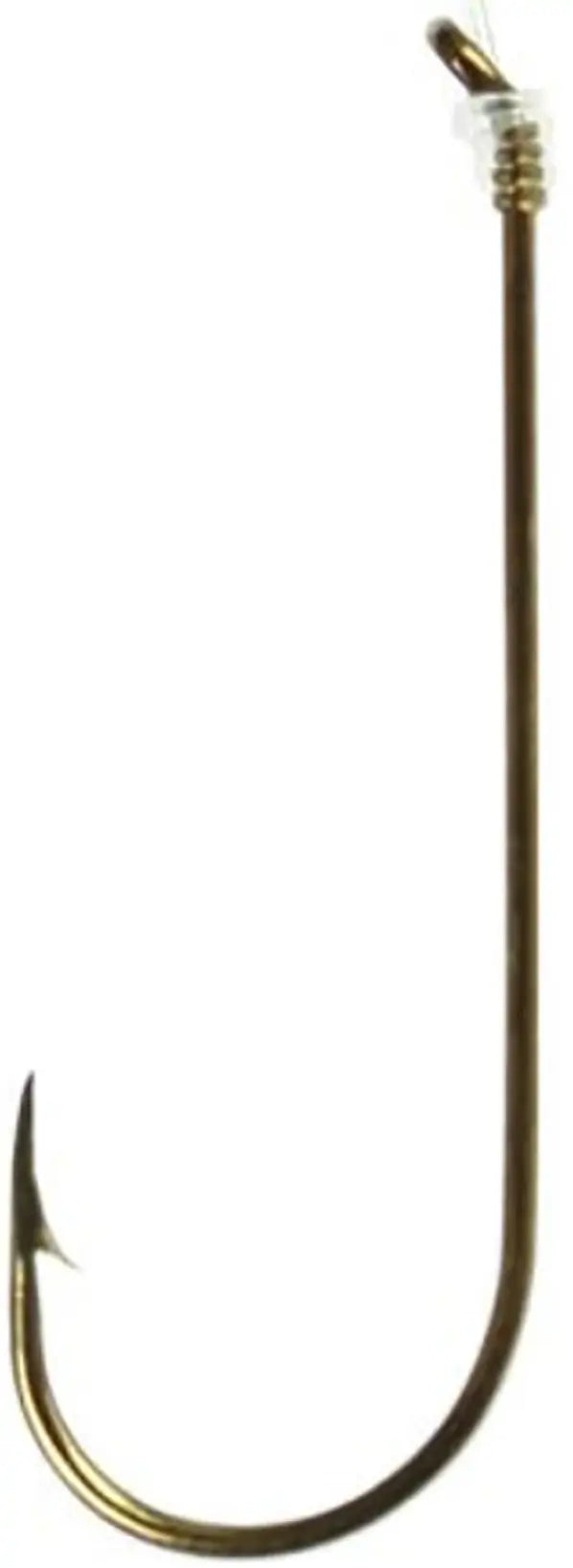 Eagle Claw Lake/Stream Snelled Hook Aberdeen Gold Sz6