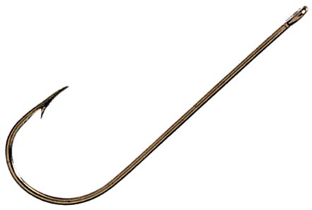 Eagle Claw Aberdeen Hook Bronze L-Wire Sz1 10Pk