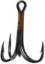 Eagle Claw Lazer Treble Hook Bronze 4X Sz4 50Bx