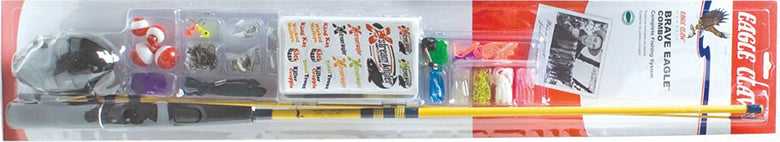 Eagle Claw Brave Eagle Combo Spincast 5Ft W/Tackle