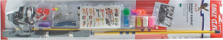 Eagle Claw Brave Eagle Combo Spinning 5Ft W/Tackle