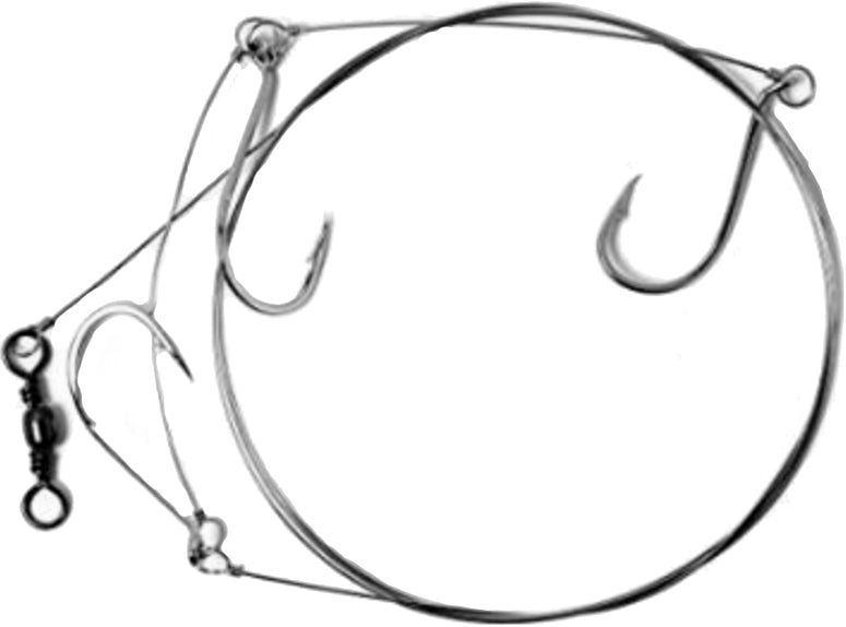 Eagle Claw Lazer King Rig Piano Wire 60In120# 3Hk