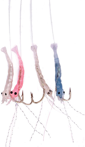 Eagle Claw Sabiki Bait Rig Multi Color Shrimp Sz4