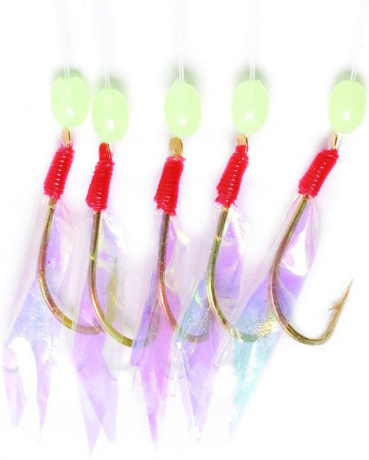 Eagle Claw Sabiki Bait Rig Urer Aurora Wings Sz8