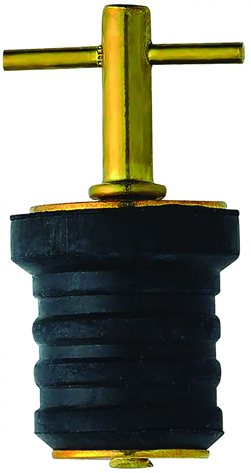 Eagle Claw Boat Drain Plug Display Brass T-Handle 24Pc