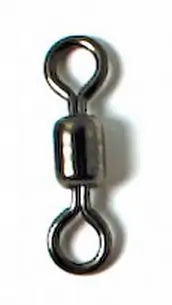 Eagle Claw Lazer Barrel Swivel Black