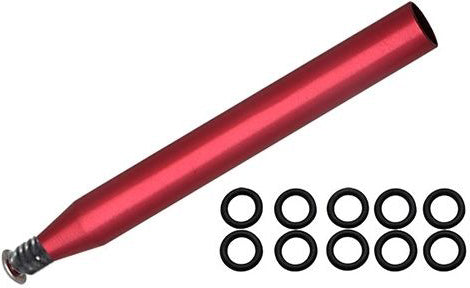 Eagle Claw Wacky Worm Tool Red 1/2In W/10 O-Rings