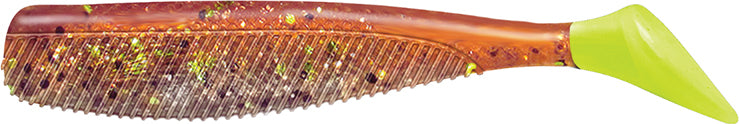 Vudu Quiver Shad W/Jighead 3In 6Pk Copper