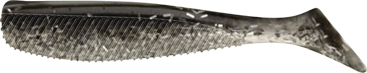 Vudu Quiver Shad W/Jighead 4In 5Pk Silver Mullet