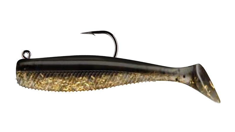 Vudu Rigged Quiver Shad 3In 1/8Oz 2Pk Gold Rush