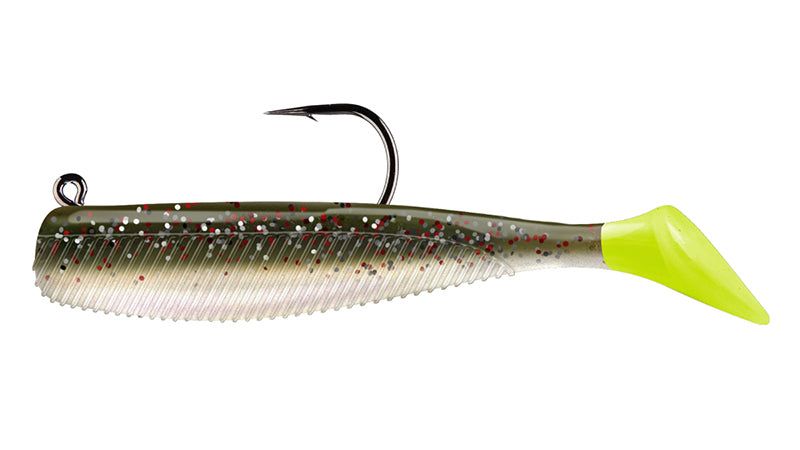 Vudu Rigged Quiver Shad 3In 1/8Oz 2Pk Chick On C