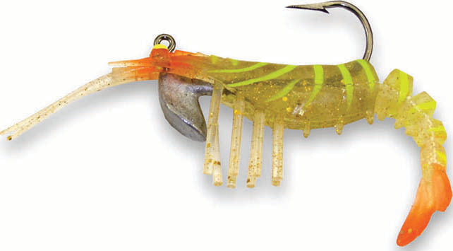 Vudu Shrimp 2In 1/16Oz 2Pk Bayou Brw