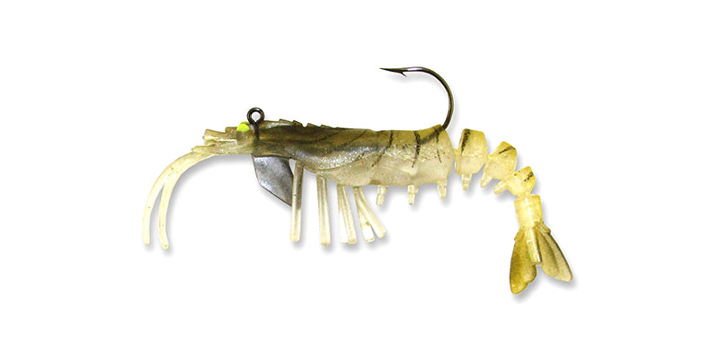 Vudu Shrimp Jr 3In 1/8Oz 2Pk Gold